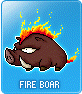 Fire Boar
