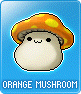 Orange Mushroom
